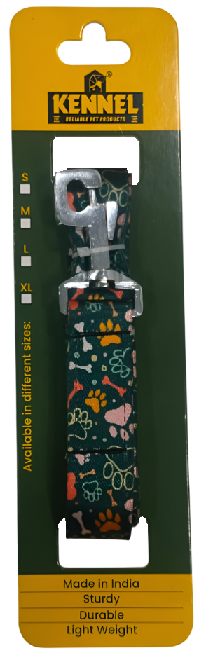 Kennel Premium Printed Nylon Leash (1") (48")